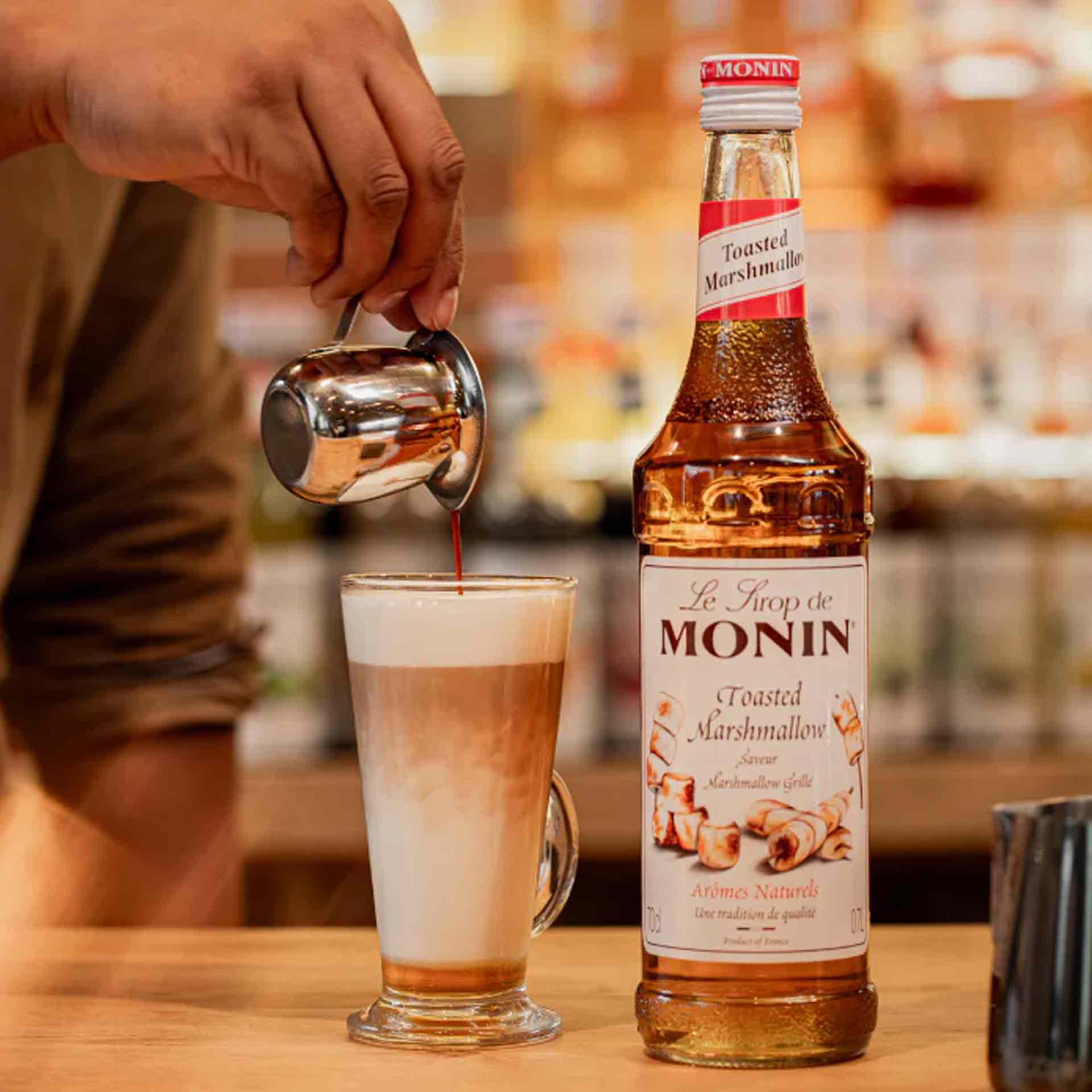 Xarope Monin Toasted Marshmallow 70Cl