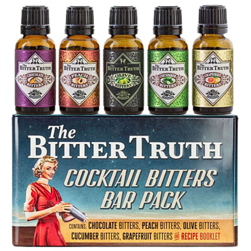 Bitter Truth Cocktail Bitters Bar Pack 5 X 2Cl 41%