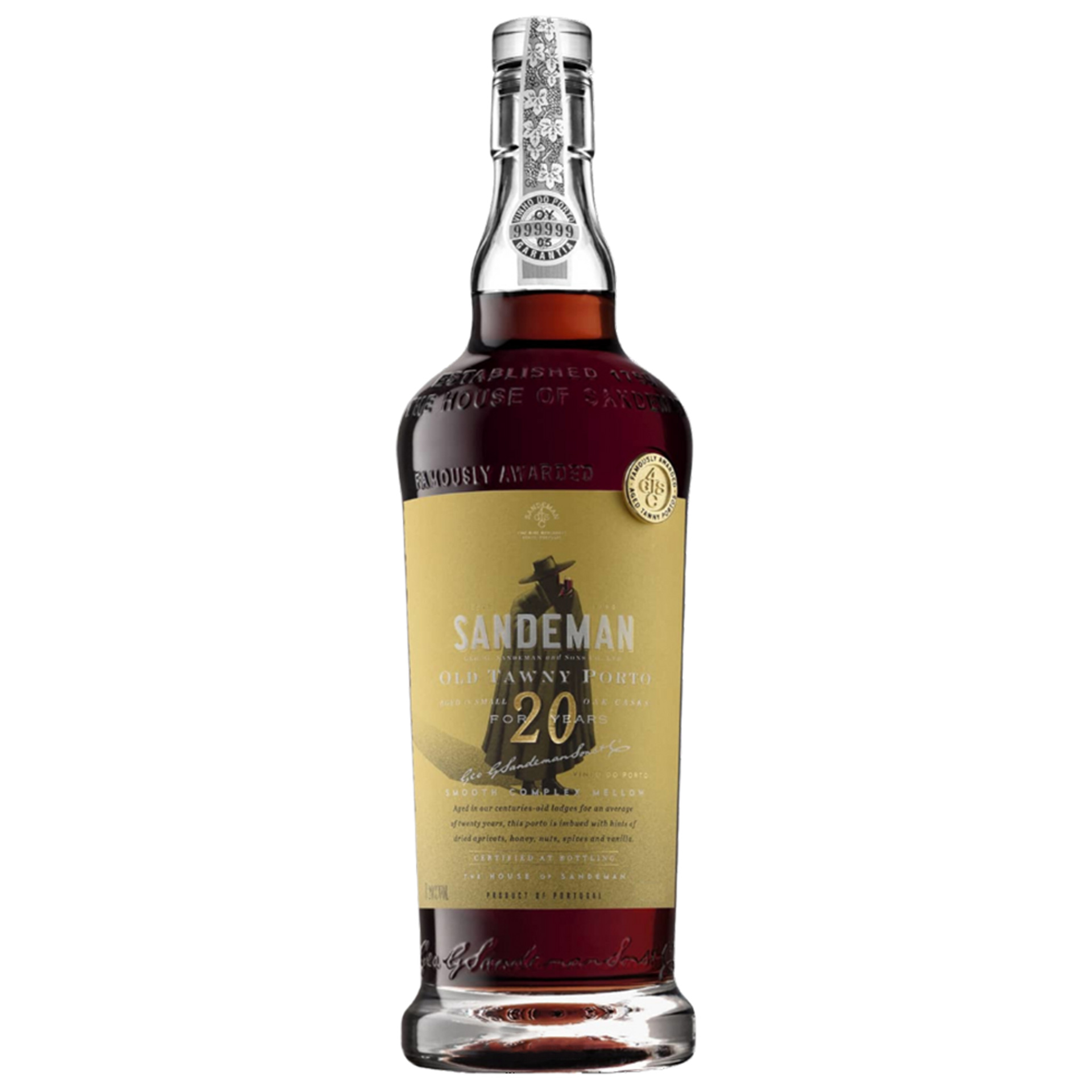 Vinho Porto Tawny 20 Anos Sandeman 75Cl 20%