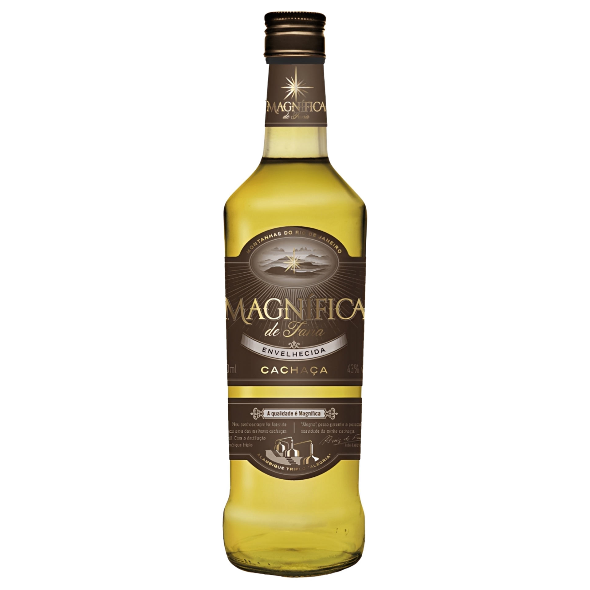 Cachaça Magnifica Extra Premium 70Cl 43%