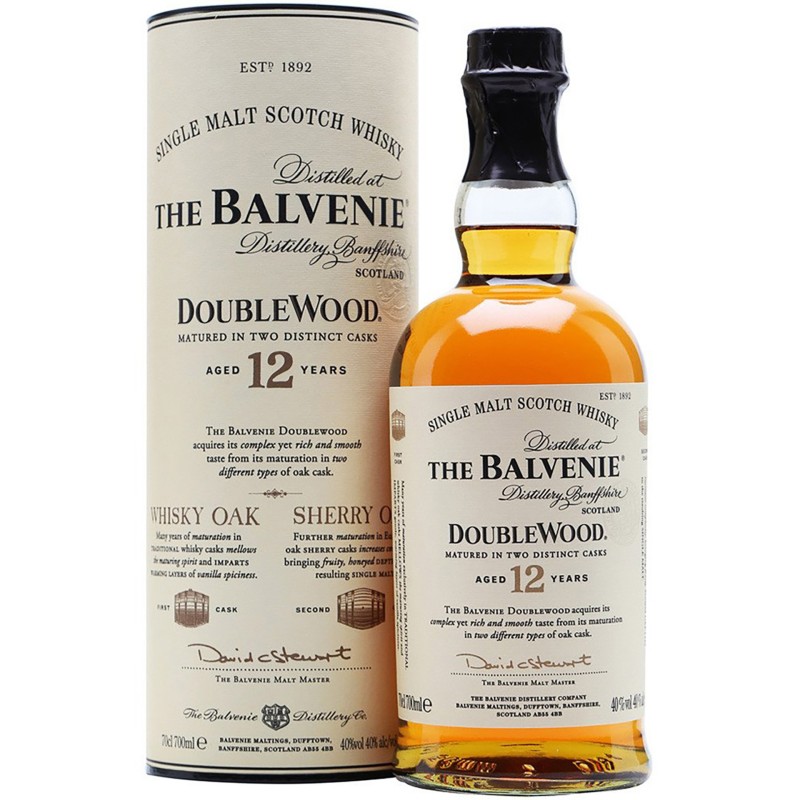 Whisky Single Malt Balvenie Double Wood Escócia 70Cl