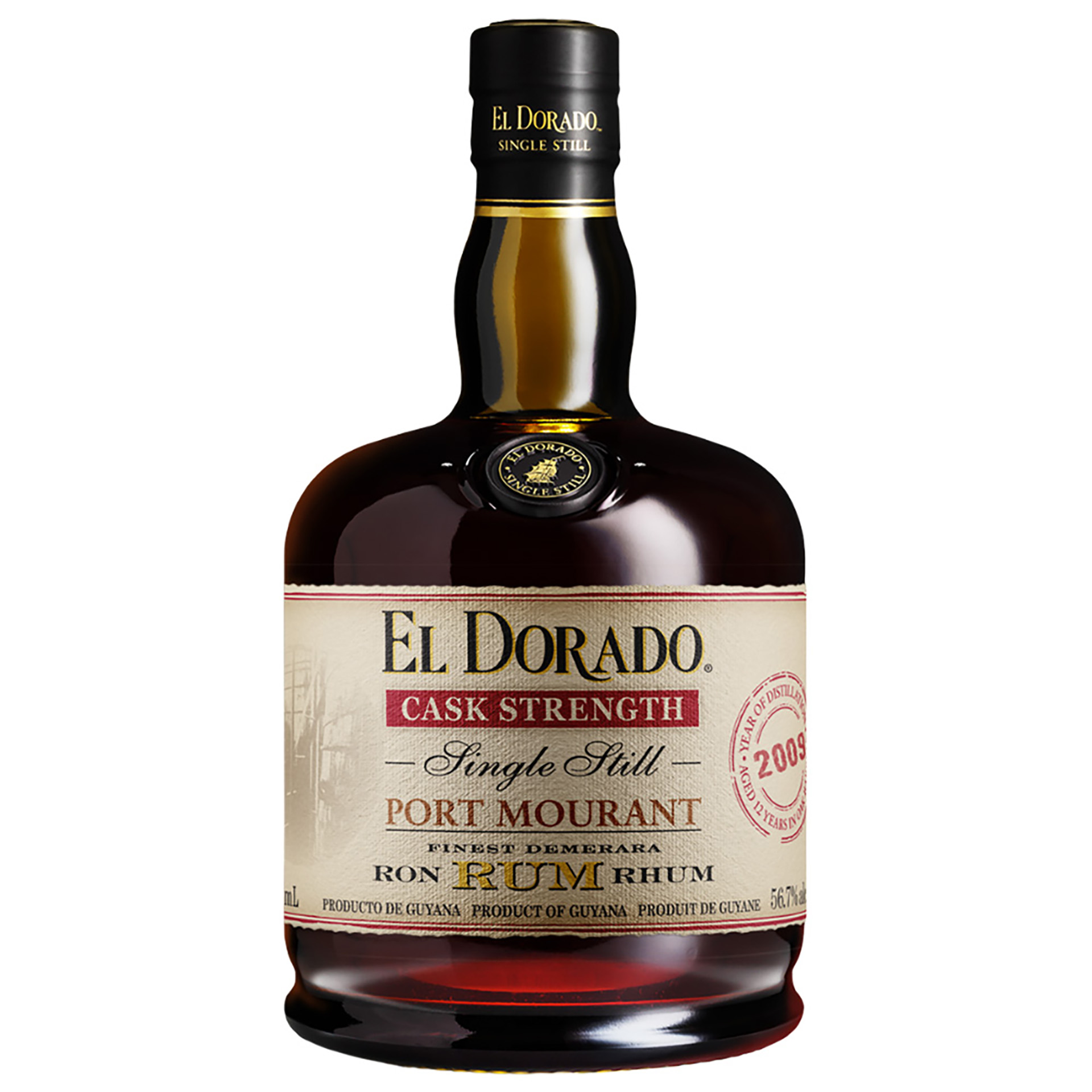 Rum El Dorado Port Mourant 2009 70Cl 40%