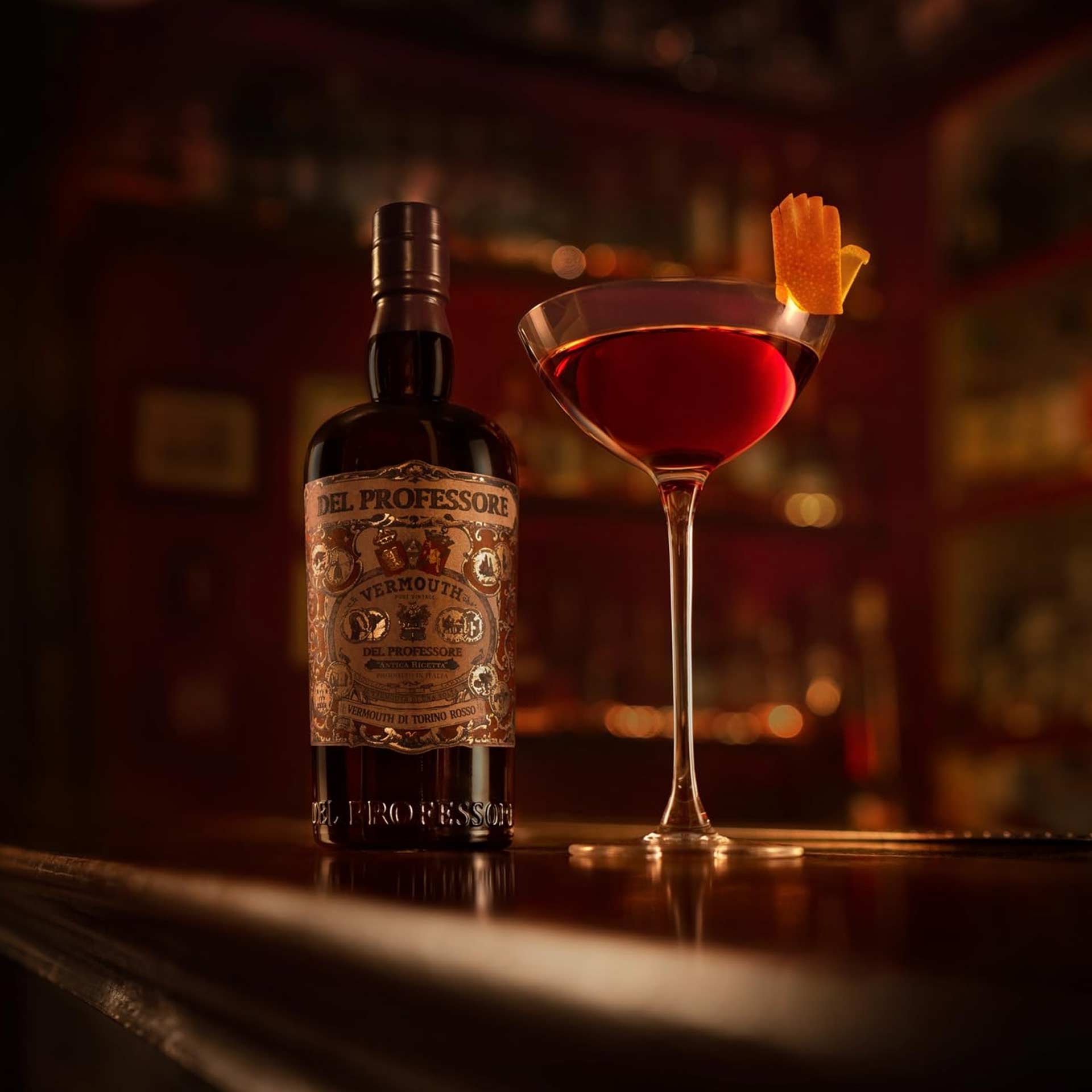 Vermouth Del Professore Rosso 75Cl 18%