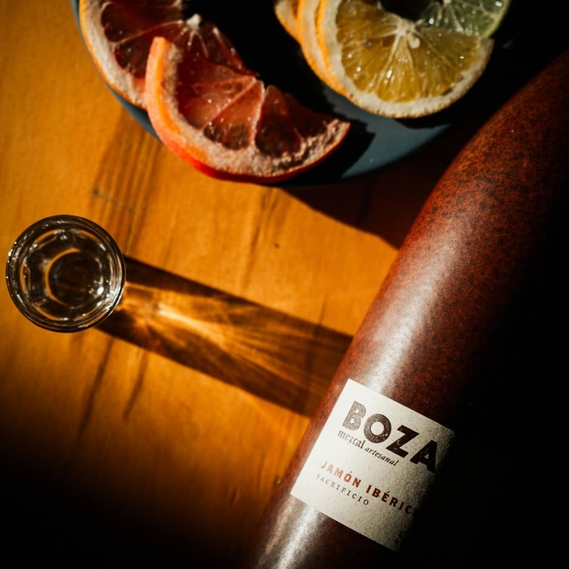 Mezcal Bozal Sacrificio Jamon Iberico 70Cl 47%