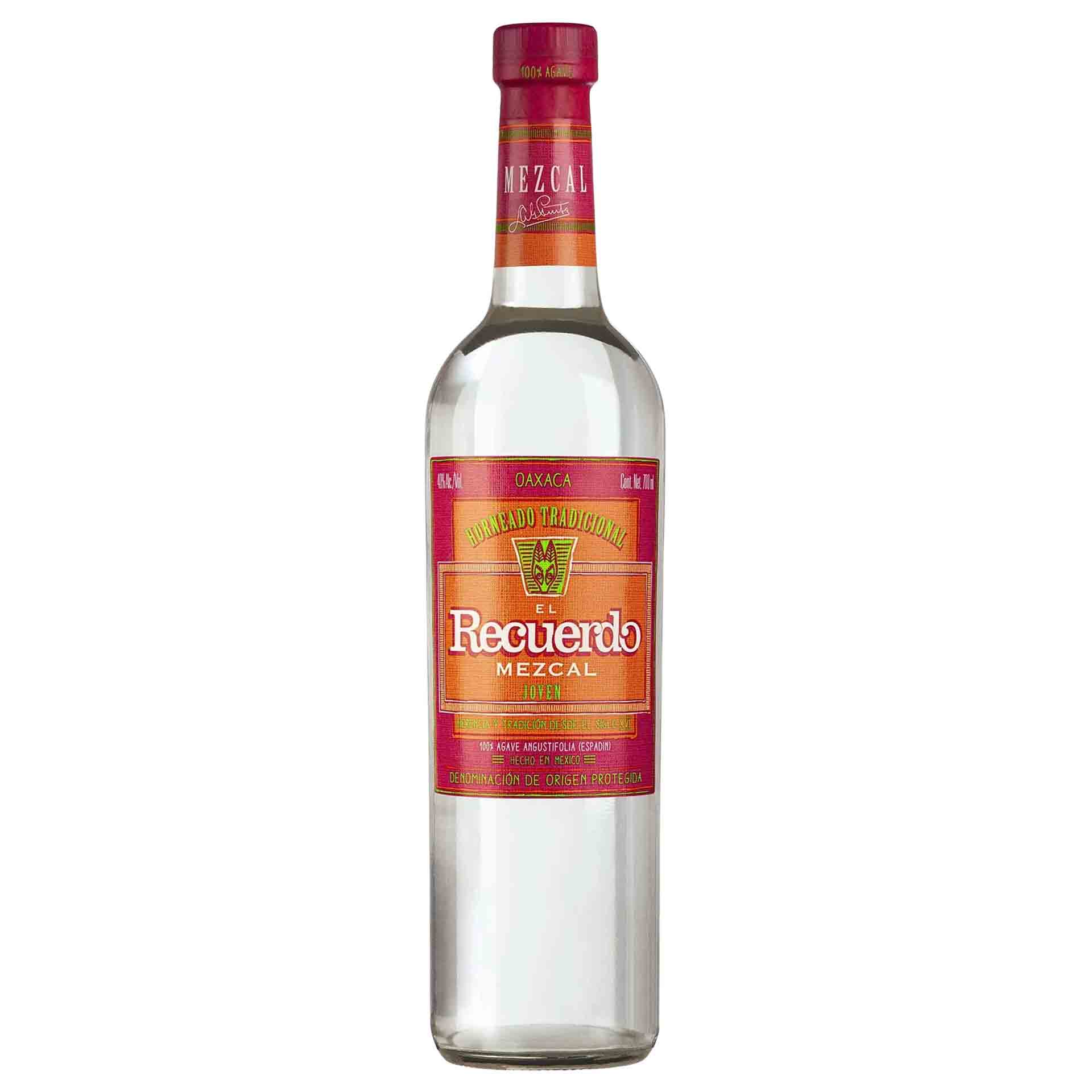 Mezcal El Recuerdo Joven 70Cl