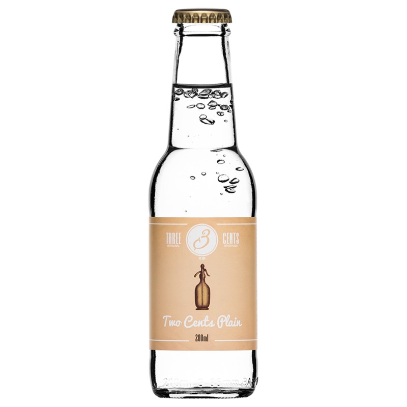 Three Cents Two Cents Plain Soda 200Ml