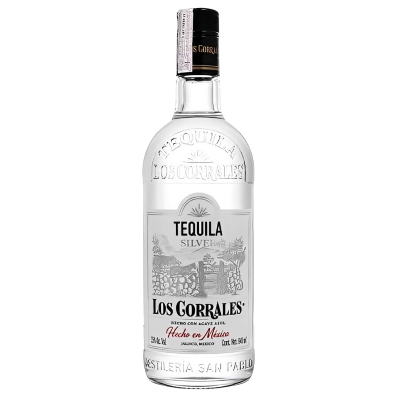 Tequila Los Corrales Silver 70Cl 35%