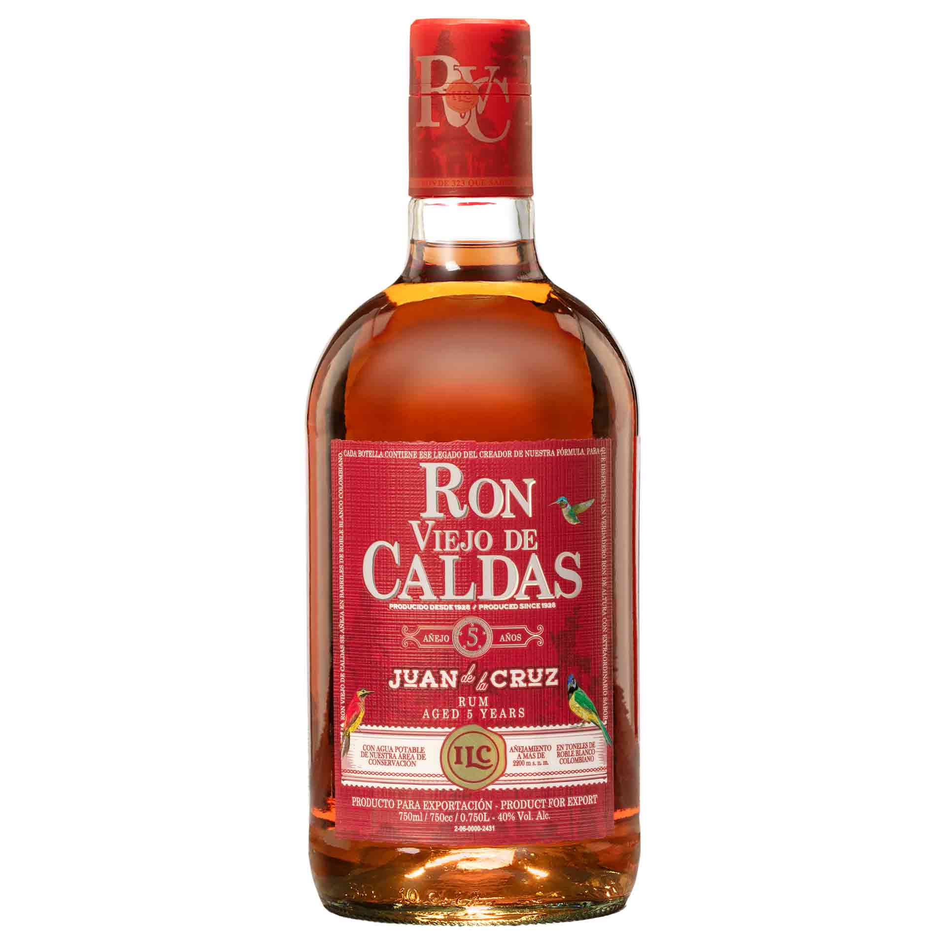 Rum Viejo De Caldas 5 Anos 70Cl 40%