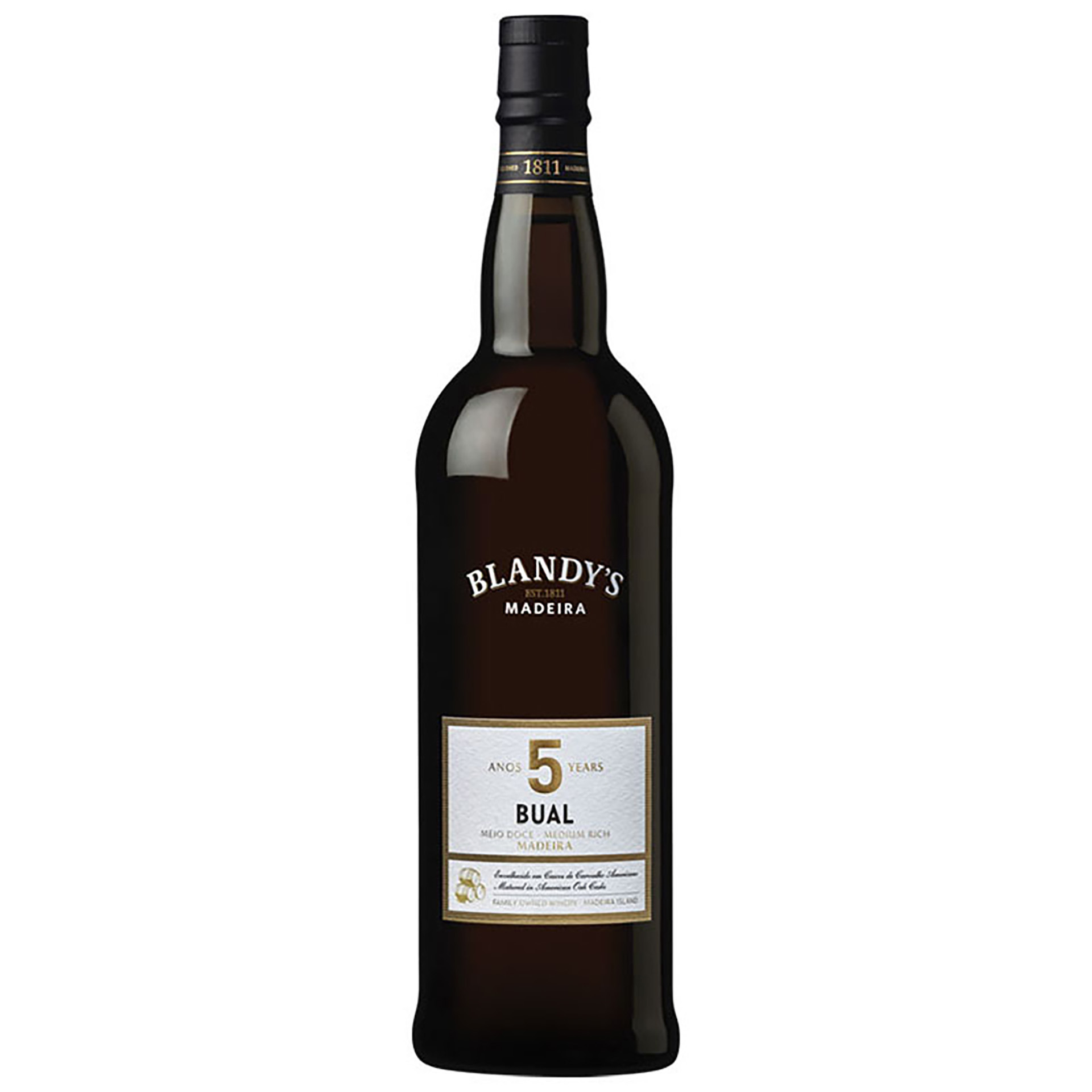 Madeira Wine Blandys 5 Years Bual 75Cl