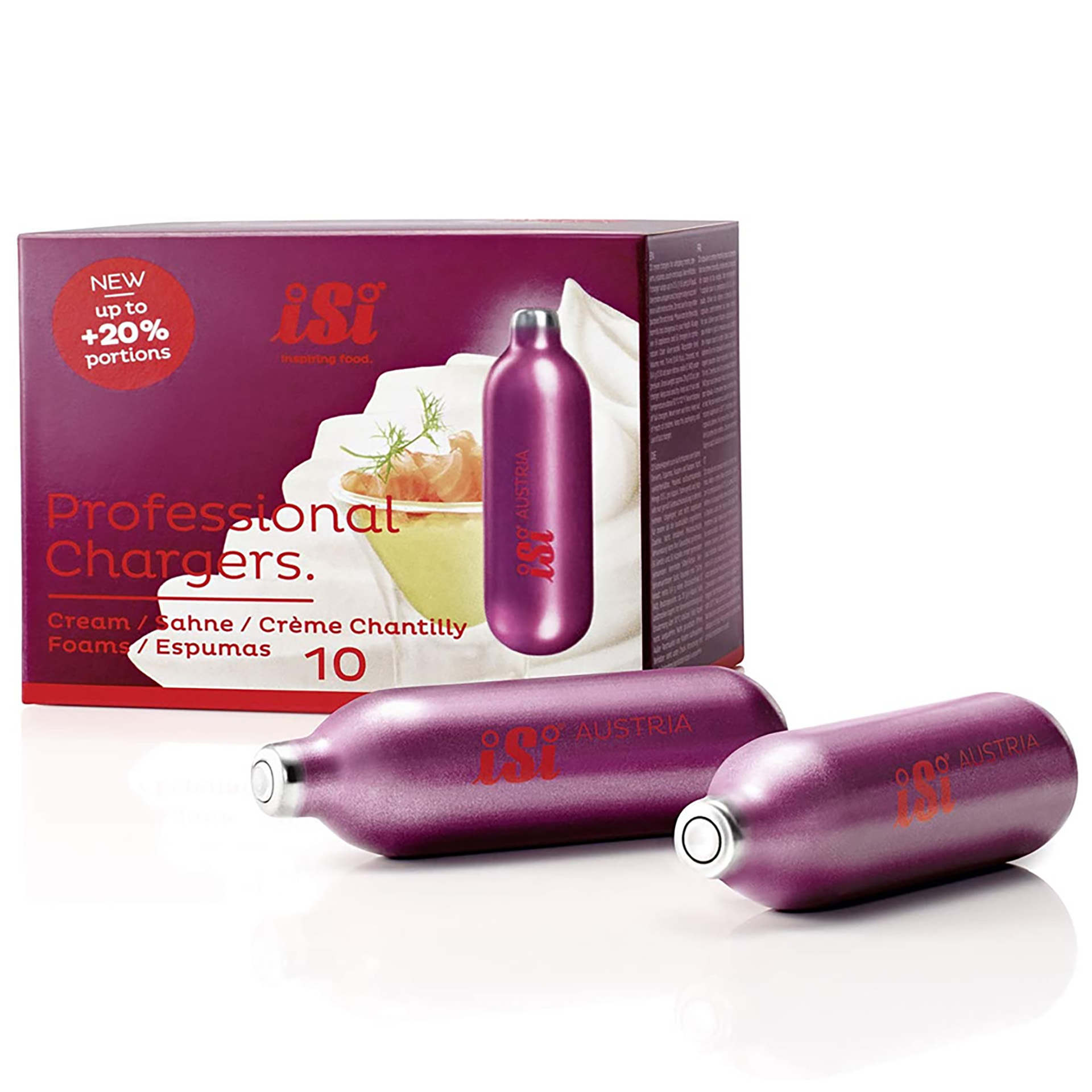 Recargas N2O 8.4Gr Purple (Cx 10) Isi-0702