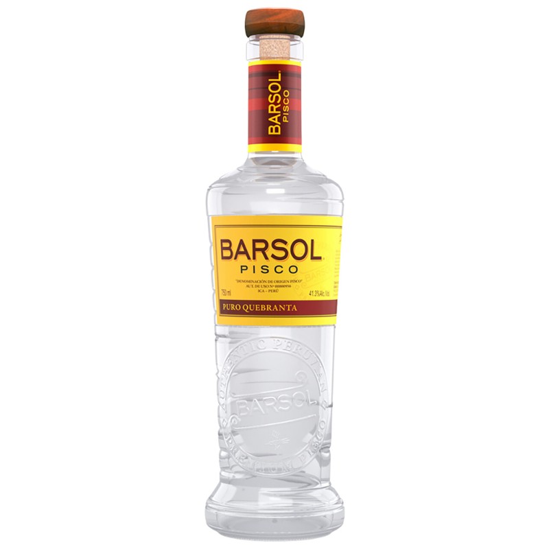 Pisco Barsol Puro Quebranta 70Cl 41,3%