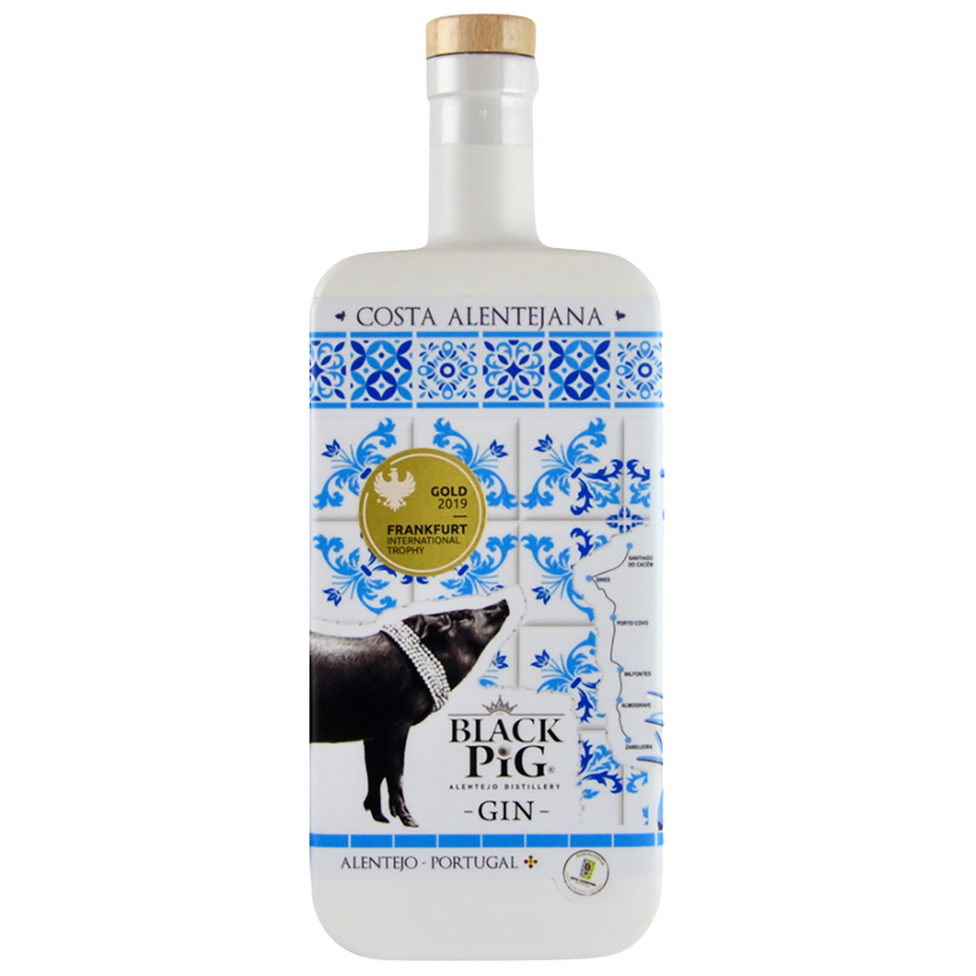 Gin Black Pig Costa Alentejana 50Cl 40%