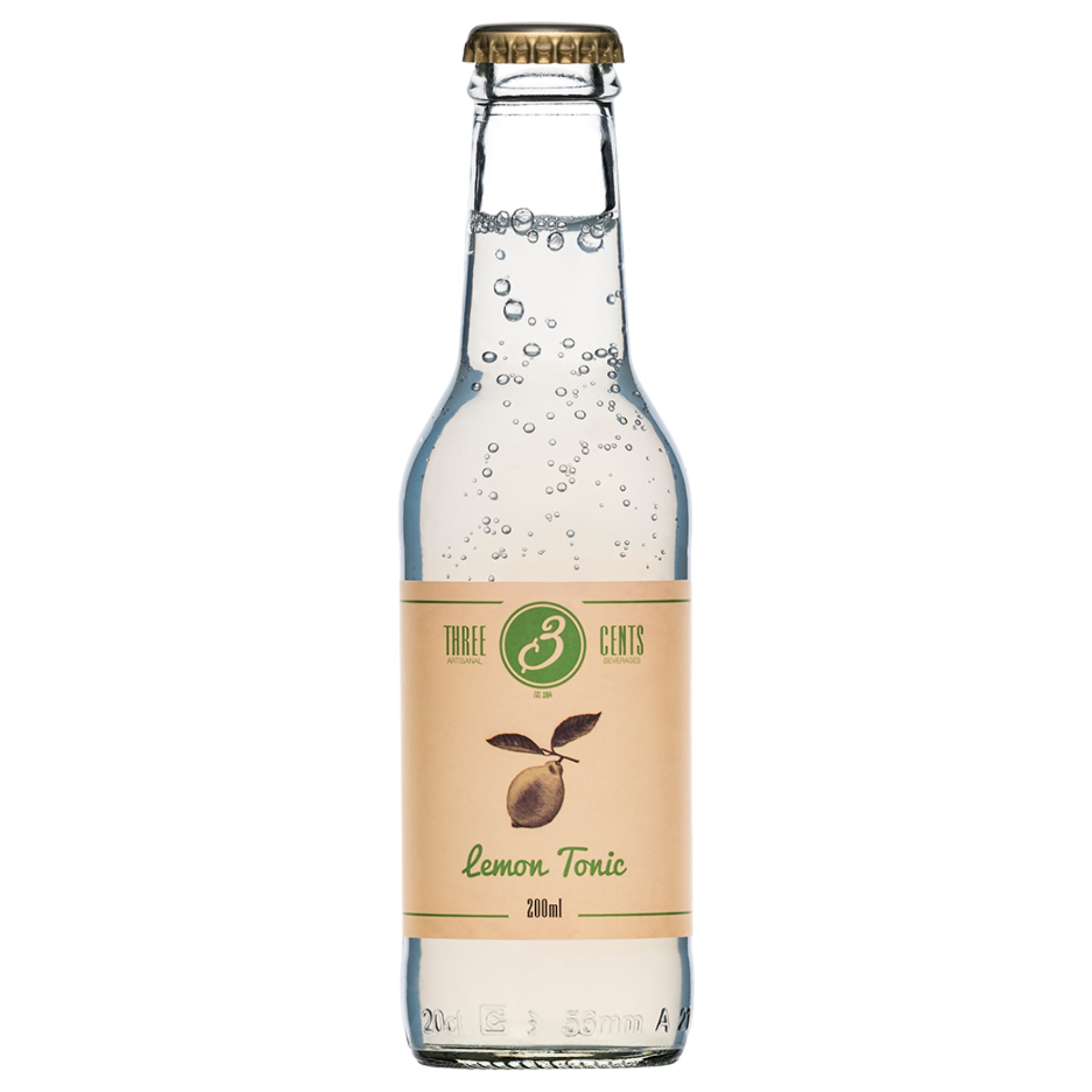 Água Tónica Three Cents Lemon Tonic 200Ml