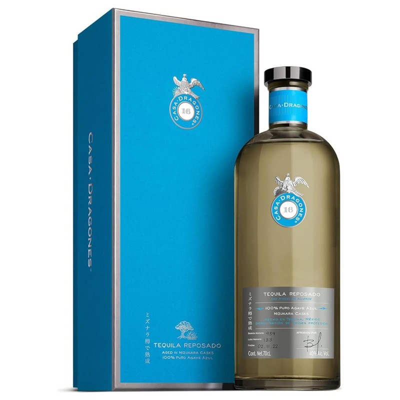 Tequila Casa Dragones Reposado C/Estojo 70Cl 40%