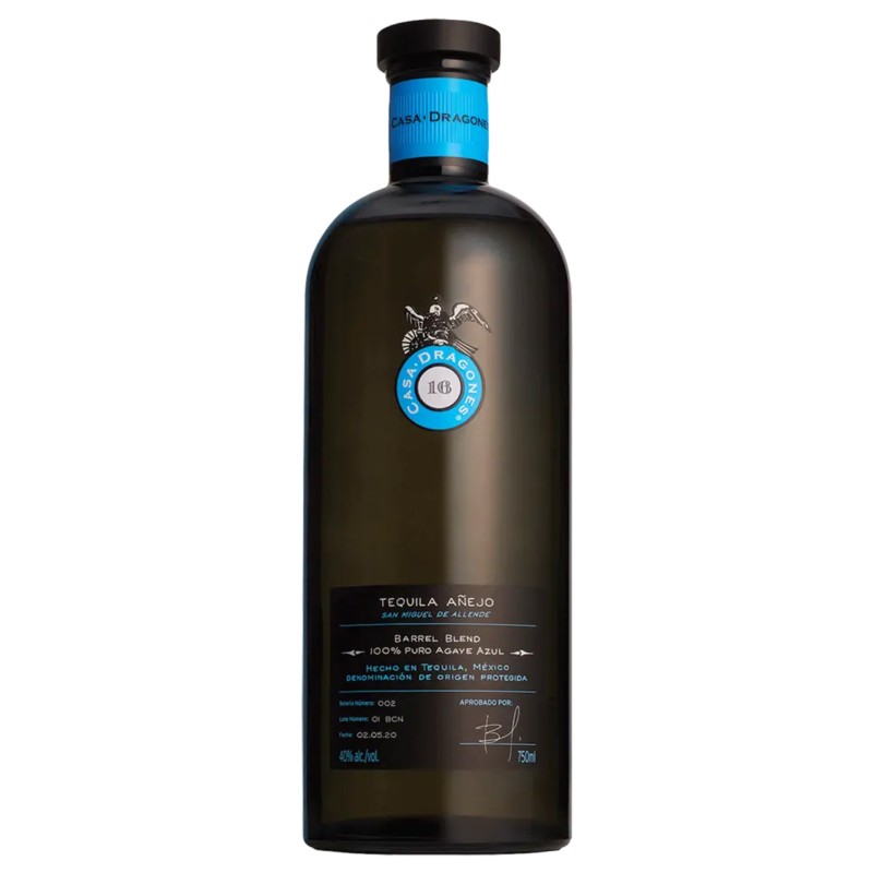 Tequila Casa Dragones A�ejo 70Cl 40%