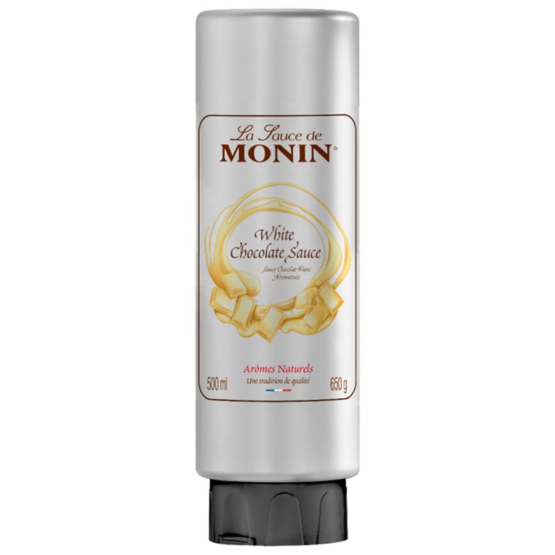 Monin White Chocolate Sauce 500Ml Monin White Chocolate Sauce 500Ml