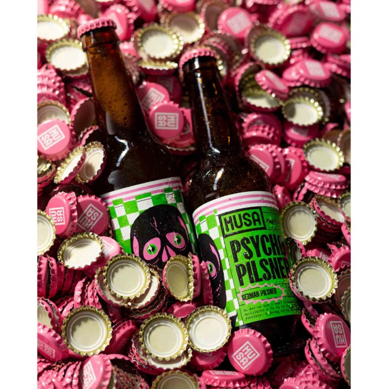 Musa Beer Psycho Pilsner 33Cl 4,5%