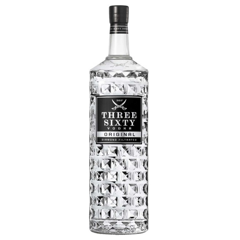 Vodka Three Sixty Original 100Cl 37,5%