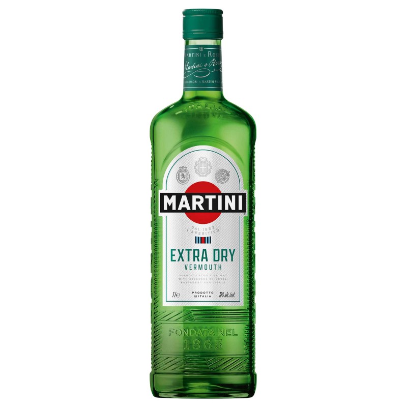 Vermouth White Martini Dry 1L
