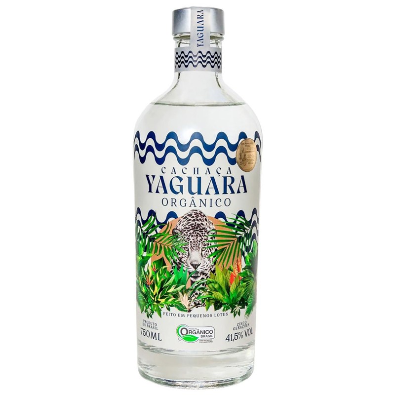 Cachaça Yaguara Organic 70Cl 41,5%