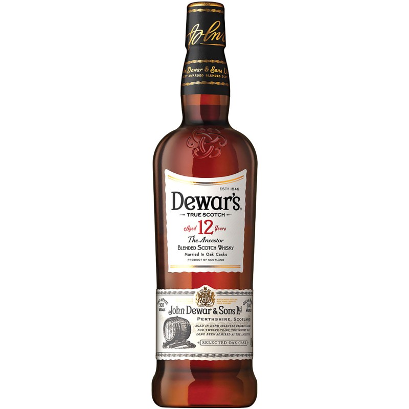 Whisky Blended Dewar�S 12 Anos Esc�cia 70Cl