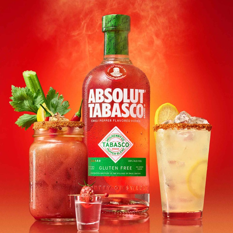 Vodka Absolut Tabasco 70Cl 38%