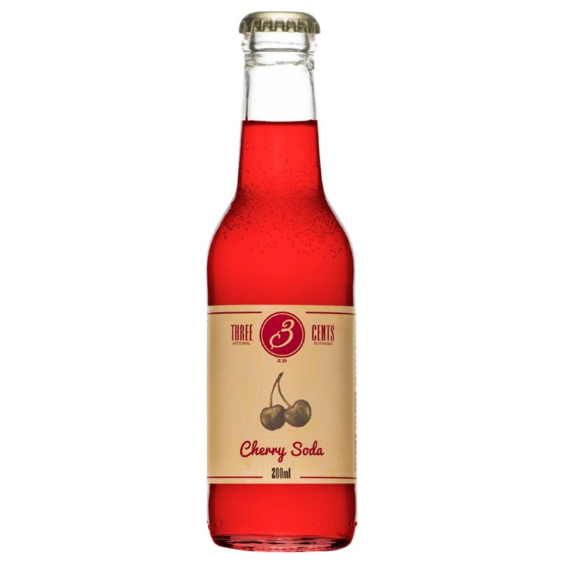 Three Cents Cherry Soda 200Ml