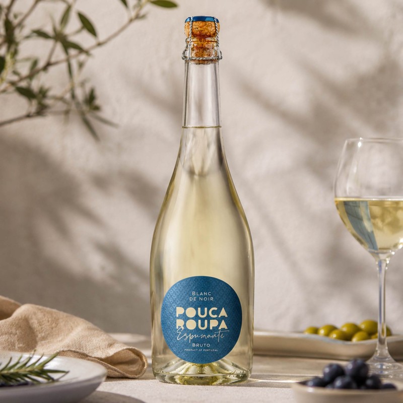 Espumante Pouca Roupa Blanc De Noir 2025 75Cl 11,5%