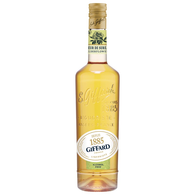 Licor Giffard Flor De Sabugueiro Sem Álcool 70Cl