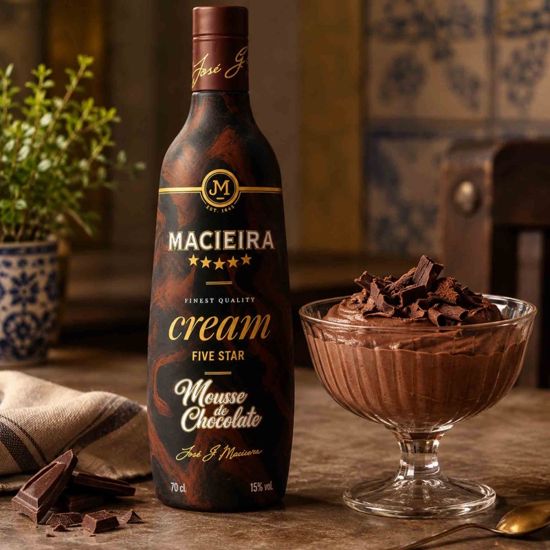 Licor Macieira Cream Mousse De Chocolate 70Cl 15%